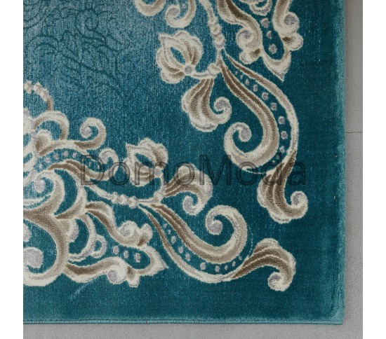 Синтетичний килим Vogue AG72A turkuaz-d.beige - Висока якість за найкращою ціною в Україні зображення 3.