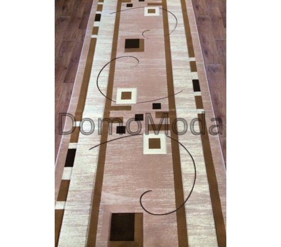 Синтетическая ковровая дорожка Virizka 133 BEIGE - высокое качество по лучшей цене в Украине