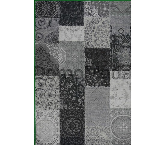 Акриловый ковер Antika 91514 Black - высокое качество по лучшей цене в Украине