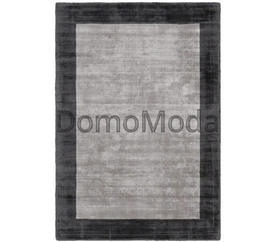 Килим з віскози Blade Border Charcoal Silver Купити в інтернет магазині ДомоМода Килим з віскози Blade Border Charcoal Silver - Висока якість за найкращою ціною в Україні