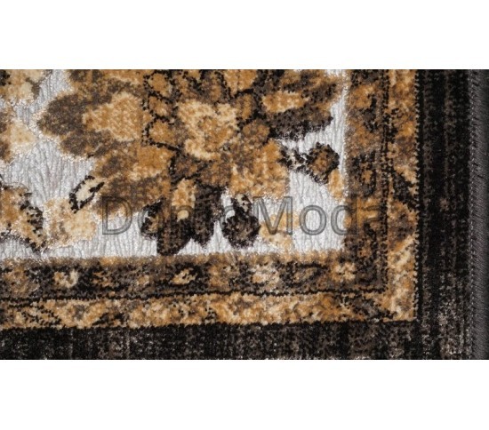 Ковер из вискозы Bohemian 23122 Dark Brown-Grey Купить в интернет магазине ДомоМода фото 3 Ковер из вискозы Bohemian 23122 Dark Brown-Grey - высокое качество по лучшей цене в Украине изображение 3.