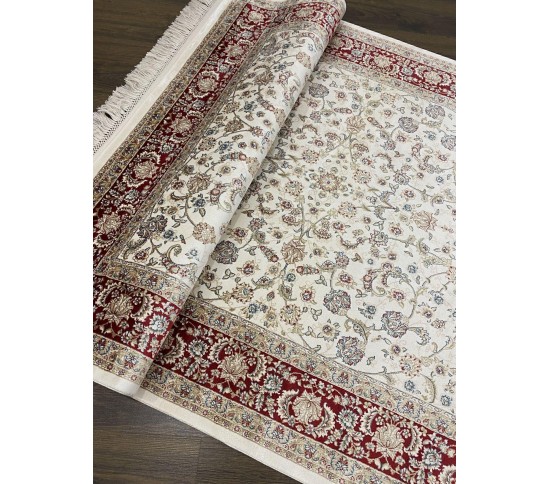 Синтетичний килим PERS 14 576 , CREAM RED Купити в інтернет магазині ДомоМода фото 4 Синтетичний килим PERS 14 576 , CREAM RED - Висока якість за найкращою ціною в Україні зображення 4.