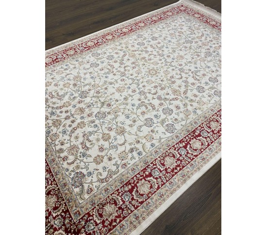 Синтетичний килим PERS 14 576 , CREAM RED Купити в інтернет магазині ДомоМода фото 6 Синтетичний килим PERS 14 576 , CREAM RED - Висока якість за найкращою ціною в Україні зображення 6.