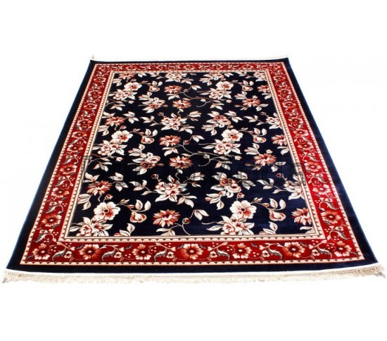 Килим з віскози Queen 2844A dark blue - Висока якість за найкращою ціною в Україні