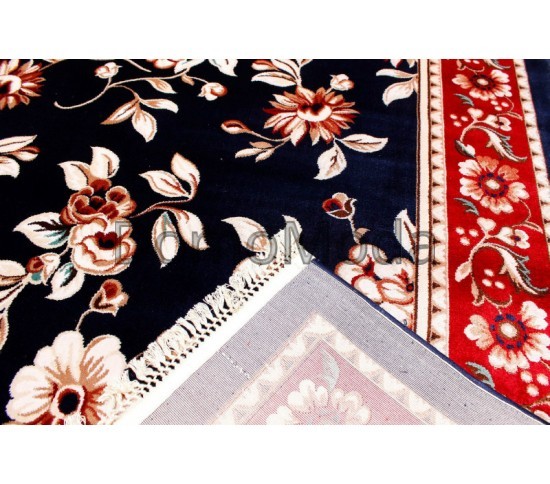 Килим з віскози Queen 2844A dark blue - Висока якість за найкращою ціною в Україні зображення 2.