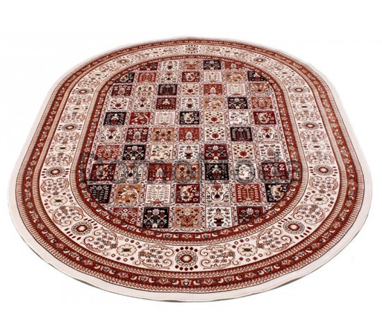 Килим з віскози Queen 6856A cream - Висока якість за найкращою ціною в Україні