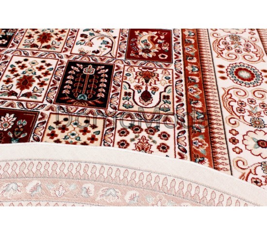 Килим з віскози Queen 6856A cream - Висока якість за найкращою ціною в Україні зображення 2.