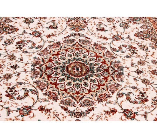 Килим з віскози Queen 6860A cream - Висока якість за найкращою ціною в Україні зображення 3.