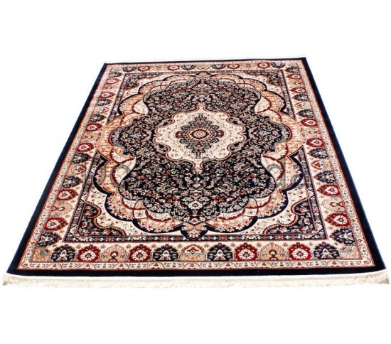 Килим з віскози Queen 6865A dark blue - Висока якість за найкращою ціною в Україні