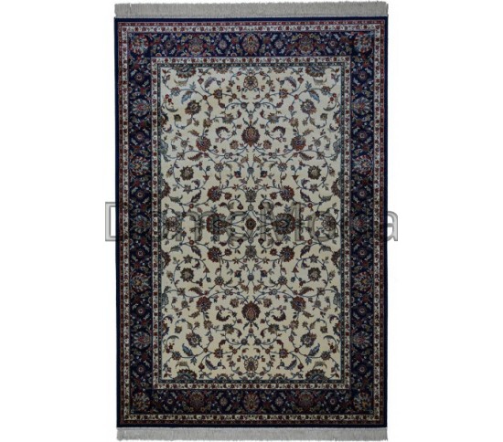 Ковер из вискозы Spirit 22875-57 Ivory/Navy Купить в интернет магазине ДомоМода Ковер из вискозы Spirit 22875-57 Ivory/Navy - высокое качество по лучшей цене в Украине