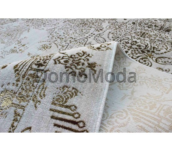 Килим  Vintage silky AC71B p.cream-p.gold - Висока якість за найкращою ціною в Україні зображення 3.