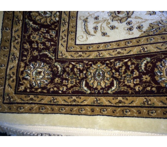 Ковер из вискозы Viscose 6617A cream - высокое качество по лучшей цене в Украине изображение 4.