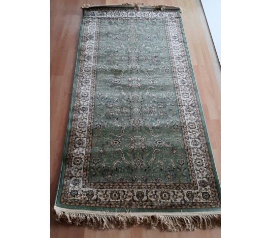 Ковер из вискозы Viscose 6617A green Купить в интернет магазине ДомоМода фото 3 Ковер из вискозы Viscose 6617A green - высокое качество по лучшей цене в Украине изображение 3.