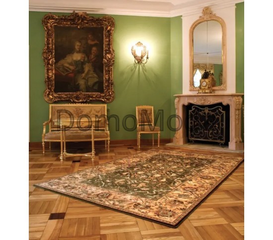 Шерстяний килим Agnus Hetman Oliwka (olive) Купити в інтернет магазині ДомоМода фото 4 Шерстяний килим Agnus Hetman Oliwka (olive) - Висока якість за найкращою ціною в Україні зображення 4.