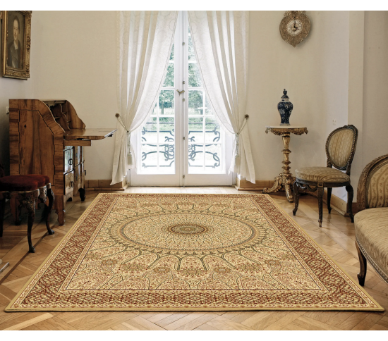 Шерстяний килим Agnus Liwia amber - Висока якість за найкращою ціною в Україні