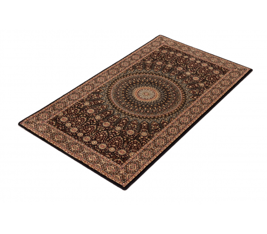 Шерстяний килим Agnus Liwia Czarny (black) Купити в інтернет магазині ДомоМода фото 4 Шерстяний килим Agnus Liwia Czarny (black) - Висока якість за найкращою ціною в Україні зображення 4.