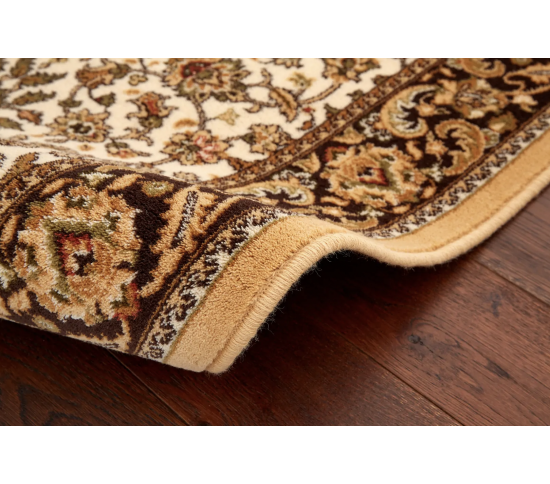 Шерстяний килим  Isfahan Itamar Krem Купити в інтернет магазині ДомоМода фото 3 Шерстяний килим  Isfahan Itamar Krem - Висока якість за найкращою ціною в Україні зображення 3.