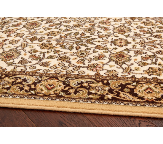 Шерстяний килим  Isfahan Itamar Krem Купити в інтернет магазині ДомоМода фото 2 Шерстяний килим  Isfahan Itamar Krem - Висока якість за найкращою ціною в Україні зображення 2.