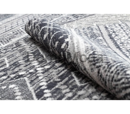 Вовняний килим ANGEL 7886 / 52055 Diamonds, ethnic grey / beige Купити в інтернет магазині ДомоМода фото 4 Вовняний килим ANGEL 7886 / 52055 Diamonds, ethnic grey / beige - Висока якість за найкращою ціною в Україні зображення 4.