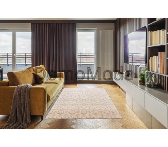 Вовняний килим ANGEL 7887 / 52022 Geometric beige / grey - Висока якість за найкращою ціною в Україні зображення 3.