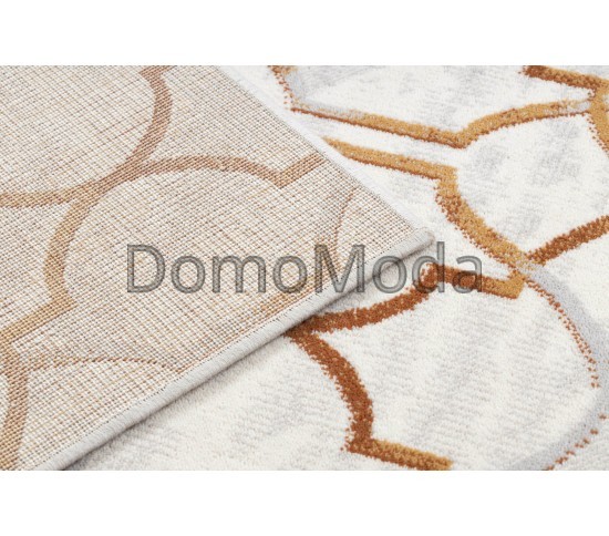 Вовняний килим ANGEL 7905 / 52822 Ornament, art deco beige / gold Купити в інтернет магазині ДомоМода фото 6 Вовняний килим ANGEL 7905 / 52822 Ornament, art deco beige / gold - Висока якість за найкращою ціною в Україні зображення 6.