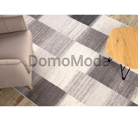 Вовняний килим ANGEL 7961 / 52022 Geometric, squares beige / grey Купити в інтернет магазині ДомоМода фото 3 Вовняний килим ANGEL 7961 / 52022 Geometric, squares beige / grey - Висока якість за найкращою ціною в Україні зображення 3.