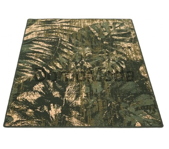 Шерстяний килим Jungle Ciemny Zielony - Висока якість за найкращою ціною в Україні