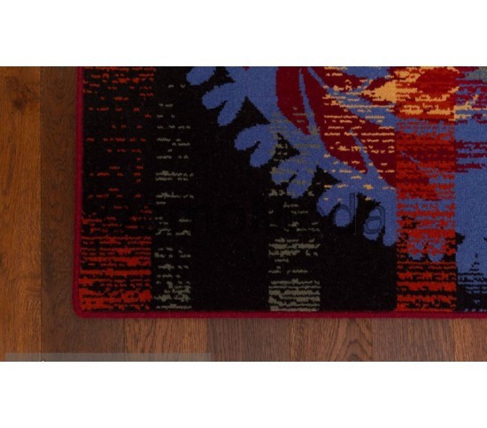 Шерстяний килим Folk Famelio Czarny Купити в інтернет магазині ДомоМода фото 3 Шерстяний килим Folk Famelio Czarny - Висока якість за найкращою ціною в Україні зображення 3.