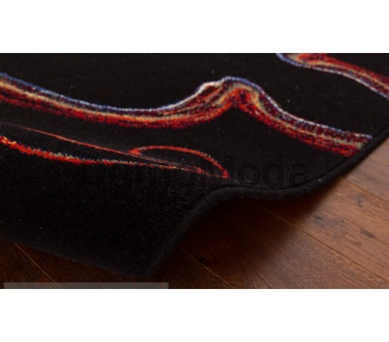 Шерстяний килим Folk Kapela Czarny - Висока якість за найкращою ціною в Україні зображення 2.