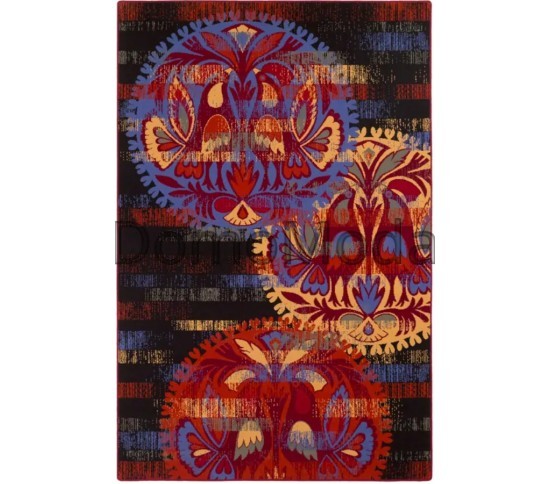 Шерстяний килим Folk Famelio Czarny Купити в інтернет магазині ДомоМода Шерстяний килим Folk Famelio Czarny - Висока якість за найкращою ціною в Україні