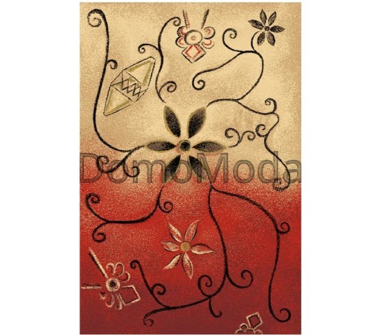 Шерстяний килим Folk Zarnicka Koral - Висока якість за найкращою ціною в Україні