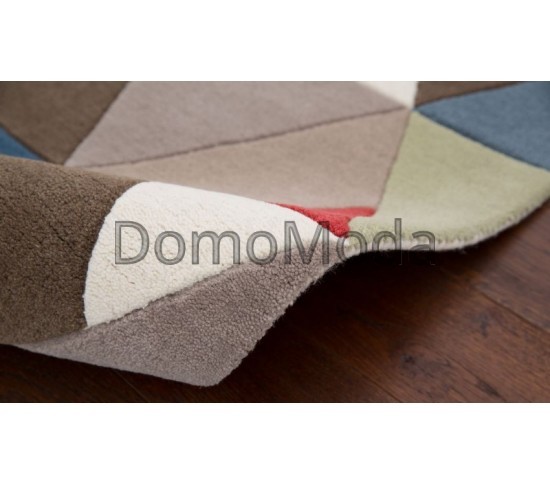 Шерстяний килим Funk Chevron Multi Купити в інтернет магазині ДомоМода фото 3 Шерстяний килим Funk Chevron Multi - Висока якість за найкращою ціною в Україні зображення 3.