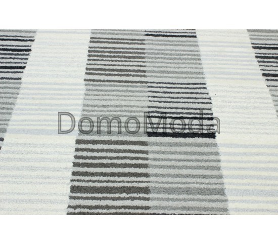 Шерстяний килим PANACHE BLOCK STRIPE ivory-grey - Висока якість за найкращою ціною в Україні зображення 3.