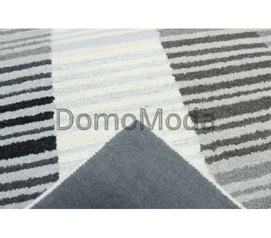 Шерстяний килим PANACHE BLOCK STRIPE ivory-grey - Висока якість за найкращою ціною в Україні зображення 2.