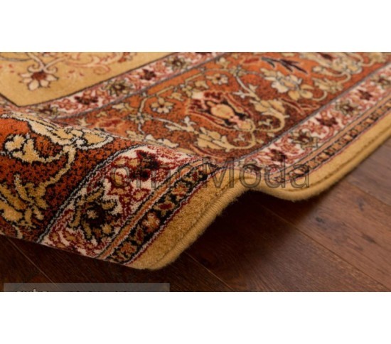 Шерстяний килим Isfahan Leyla Bursztyn (amber) - Висока якість за найкращою ціною в Україні зображення 2.