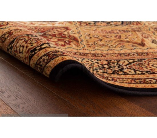 Шерстяний килим Isfahan Timor Czarny (black) Купити в інтернет магазині ДомоМода фото 2 Шерстяний килим Isfahan Timor Czarny (black) - Висока якість за найкращою ціною в Україні зображення 2.