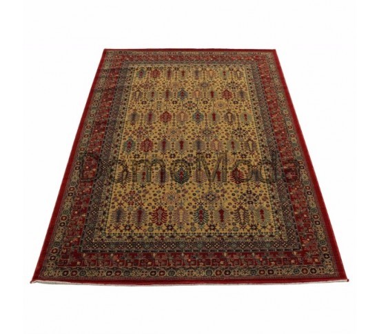 Шерстяний килим Kirman 0204 camel red Купити в інтернет магазині ДомоМода Шерстяний килим Kirman 0204 camel red - Висока якість за найкращою ціною в Україні