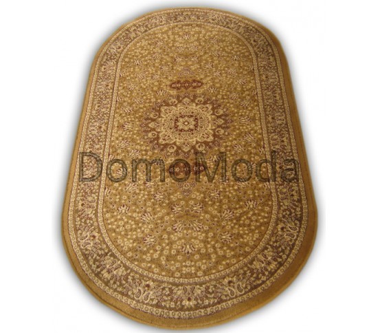 Шерстяний килим Klasik 0060 d.beige - Висока якість за найкращою ціною в Україні