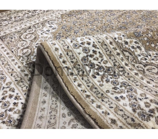 Шерстяний килим Klasik 0023 dark beige - Висока якість за найкращою ціною в Україні зображення 2.