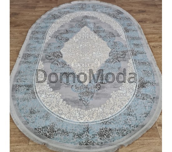 Синтетический  ковер LUXURY 05974C CREAM-BLUE Купить в интернет магазине ДомоМода Синтетический  ковер LUXURY 05974C CREAM-BLUE - высокое качество по лучшей цене в Украине