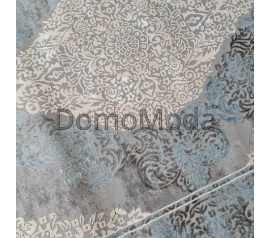 Синтетический  ковер LUXURY 05974C CREAM-BLUE Купить в интернет магазине ДомоМода фото 4 Синтетический  ковер LUXURY 05974C CREAM-BLUE - высокое качество по лучшей цене в Украине изображение 4.