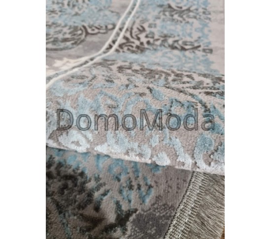 Синтетический ковер LUXURY 05974C GREY-BLUE Купить в интернет магазине ДомоМода фото 3 Синтетический ковер LUXURY 05974C GREY-BLUE - высокое качество по лучшей цене в Украине изображение 3.