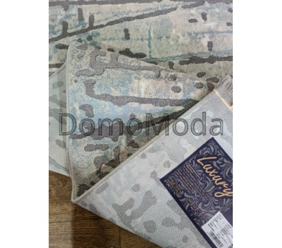 Синтетичний килим LUXURY 06189A CREAM-BLUE - Висока якість за найкращою ціною в Україні зображення 3.