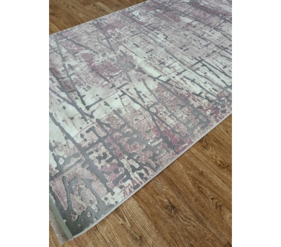 Синтетичний килим LUXURY 06189A CREAM-LILAC - Висока якість за найкращою ціною в Україні зображення 3.