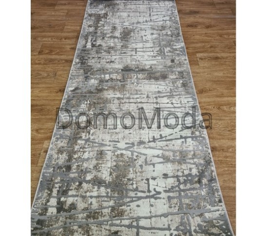 Килимова доріжка LUXURY 06189A GREY / GREY - Висока якість за найкращою ціною в Україні
