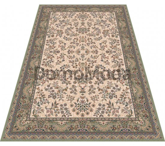 Шерстяний килим Nain 1236-679 beige-green Купити в інтернет магазині ДомоМода Шерстяний килим Nain 1236-679 beige-green - Висока якість за найкращою ціною в Україні