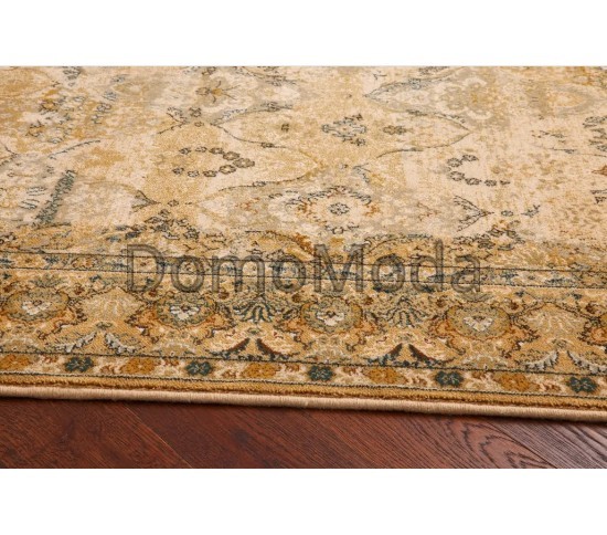 Шерстяний килим Omega Kashmir Krem Купити в інтернет магазині ДомоМода фото 2 Шерстяний килим Omega Kashmir Krem - Висока якість за найкращою ціною в Україні зображення 2.