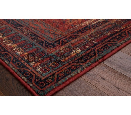 Шерстяний килим Omega Mistik Red Купити в інтернет магазині ДомоМода фото 3 Шерстяний килим Omega Mistik Red - Висока якість за найкращою ціною в Україні зображення 3.