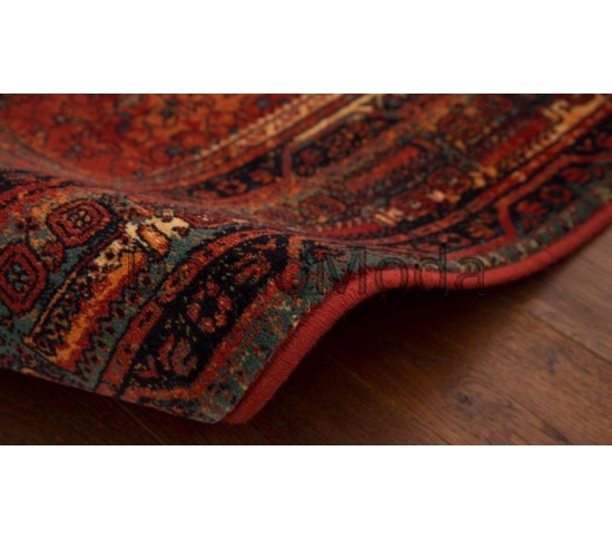 Шерстяний килим Omega Mistik Red Купити в інтернет магазині ДомоМода фото 2 Шерстяний килим Omega Mistik Red - Висока якість за найкращою ціною в Україні зображення 2.