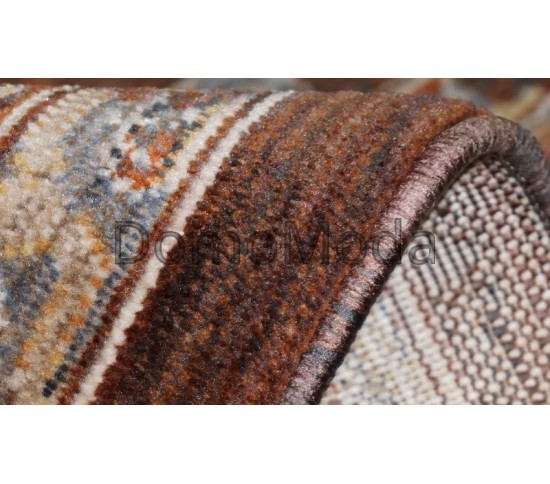 Шерстяний килим NATURAL Passion 3853A Brown-Dark Yellow - Висока якість за найкращою ціною в Україні зображення 2.